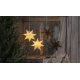 Украшение новогоднее "Звезда на подставке Бобо" STAR TRADING 233-52